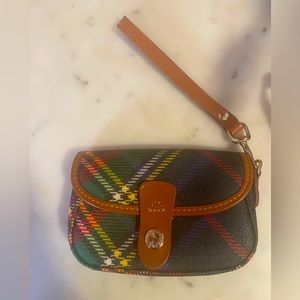 Dooney & Bourke Tartan wristlet